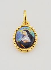 Medaglia Con Bordo 15 mm - Santa Rita