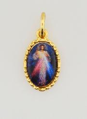 Medaglia Con Bordo 15 mm - Cristo Misericordioso