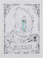 Cartolina Madonna di Lourdes