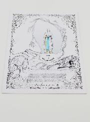 Cartolina Madonna di Lourdes