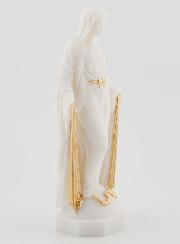 Statua Madonna Miracolosa Raggi Dorati - 12 cm