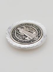 Placca Auto Magnetica di San Benedetto - 3,5cm