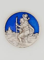 Placca Auto Magnetica di San Cristoforo - 3,5cm