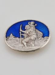 Placca Auto Magnetica di San Cristoforo - 3,5cm