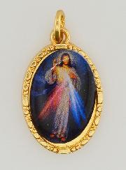 Medaglia Con Bordo 25 mm - Cristo Misericordioso