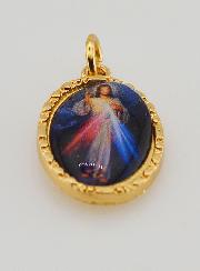 Medaglia Con Bordo 25 mm - Cristo Misericordioso