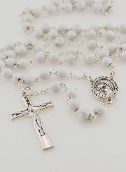 Rosario in Pietre Naturali - Howlite