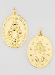 Medaglia Miracolosa Finitura Oro 18k Premium - 20mm