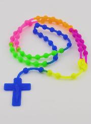 Rosario Bambini Fluo Multicolore