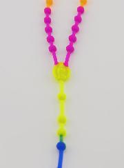 Rosario Bambini Fluo Multicolore