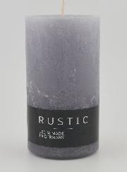 Candela Decorazione Rustica 38 Ore - Grigio