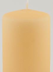 Candela Decorativa Effetto Velluto Opaco - Beige