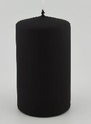 Candela Decorativa Effetto Velluto Opaco - Nero
