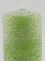 Candela Decorativa Effetto Polare - Verde