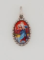 Medaglia Con Bordo 15 mm - San Cristoforo