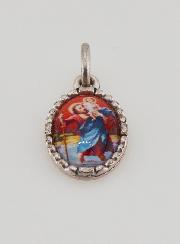 Medaglia Con Bordo 15 mm - San Cristoforo
