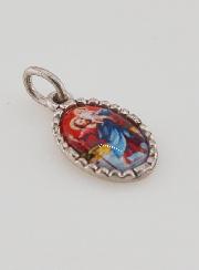 Medaglia Con Bordo 15 mm - San Cristoforo