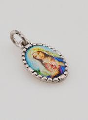 Medaglia Con Bordo 15 mm - Sacro Cuore di Maria