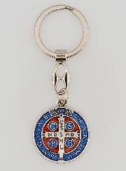 Portachiavi Medaglia di San Benedetto Colorata