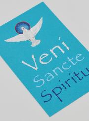 Biglietto per Cresima - Veni Sancte Spiritus
