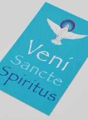 Biglietto per Cresima - Veni Sancte Spiritus