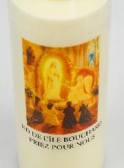 Candela per Novena alla Madonna di l'Île Bouchard