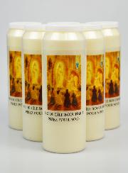 Pacco da 6 Candele per Novena Madonna di l'Île Bouchard