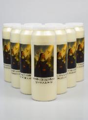 Set di 10 Candele per Novena a Santa Scolastica