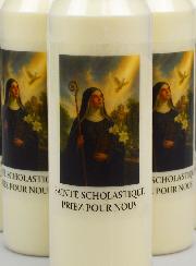 Set di 10 Candele per Novena a Santa Scolastica