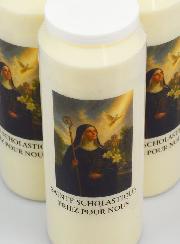 Set di 10 Candele per Novena a Santa Scolastica