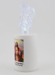 Candela da Chiesa a LED Sacro Cuore - 60 Giorni