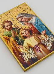 Quadretto Icona Sacra Famiglia - 15 cm