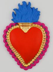 Ex Voto da Parete Colorato - 11 cm