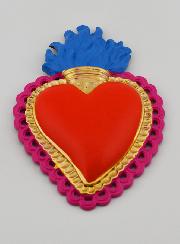 Ex Voto da Parete Colorato - 11 cm