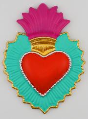 Ex Voto da Parete Colorato - 13 cm