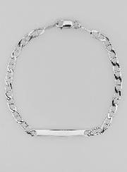 Gourmetta di Battesimo in Argento Rodiato - 18 cm