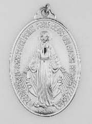 Medaglia Miracolosa in Inox - 33mm