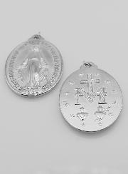 Medaglia Miracolosa in Inox - 40mm