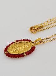 Collana Miracolosa - Perline Rosse