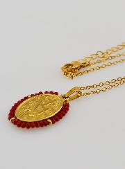 Collana Miracolosa - Perline Rosse