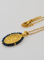 Collana Miracolosa - Perline Blu Navy