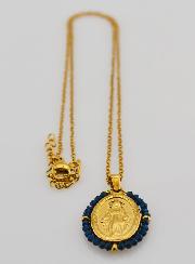 Collana Miracolosa - Perline Blu Navy