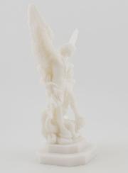 Statua di San Michele in Alabastro - 12 cm