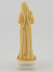 Statua di Santa Rita in Alabastro Dipinto - 12 cm