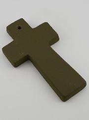 Croce in Ceramica Angelo Medico - 15 cm
