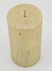 Candela di Natale Moderna - Champagne