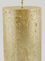 Candela di Natale Moderna - Champagne