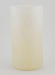Candela Decorativa Moderna - Bianco Perlato