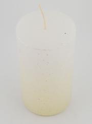 Candela Decorativa Moderna - Bianco Perlato