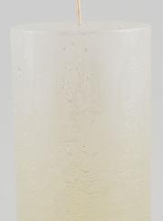 Candela Decorativa Moderna - Bianco Perlato